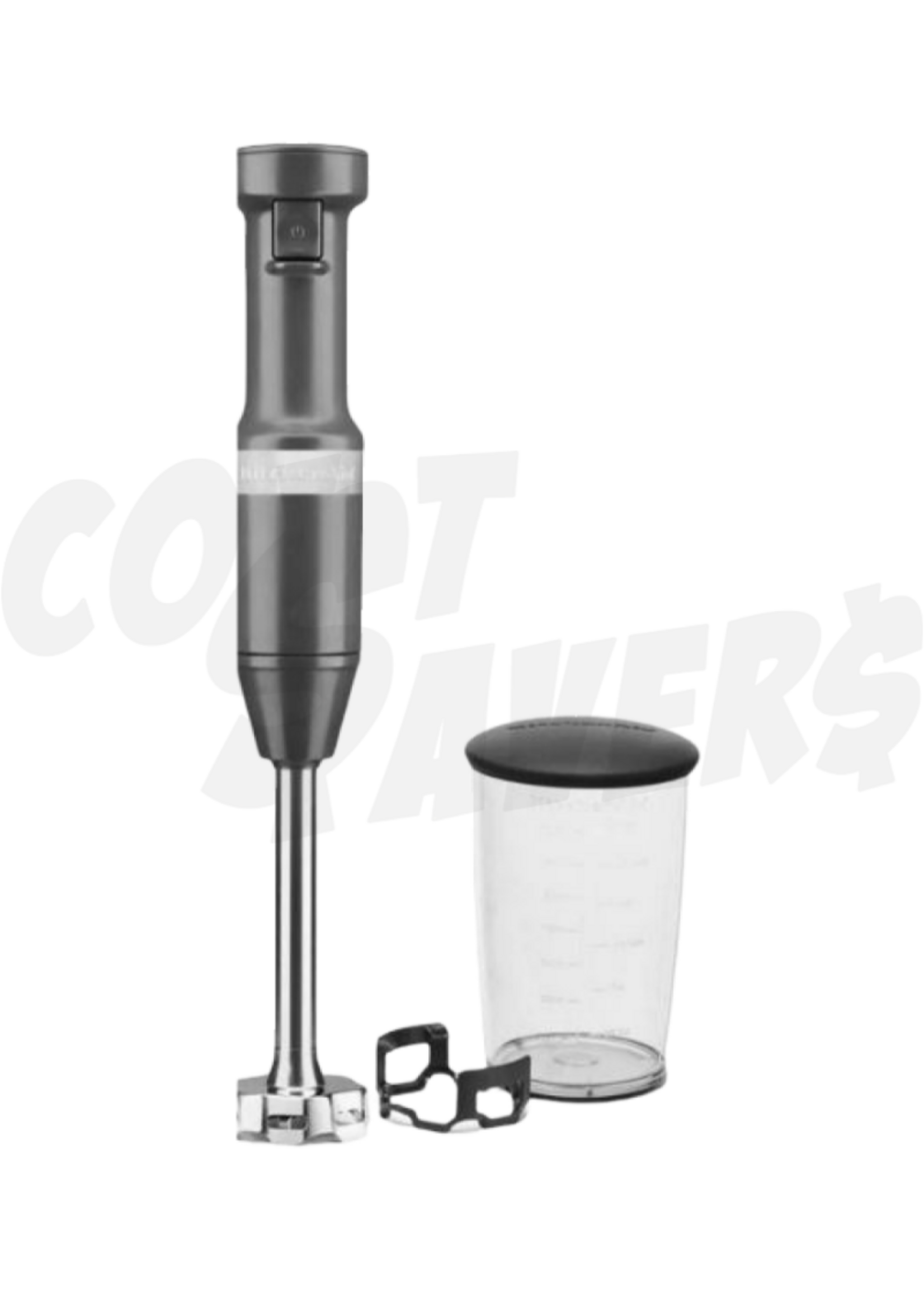 Kitchen Aid Kitchen Aid Variable Speed Corded Hand Blender w/ 3 Cup Jar (Charcoal)
