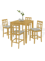 5pc Ambient Square Pub Set