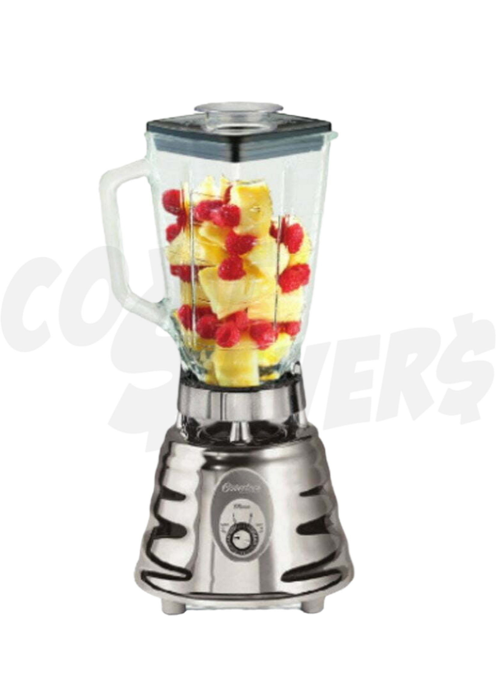 Oster Oster 2 Speed 5 Cup 500W Chrome Glass Blender