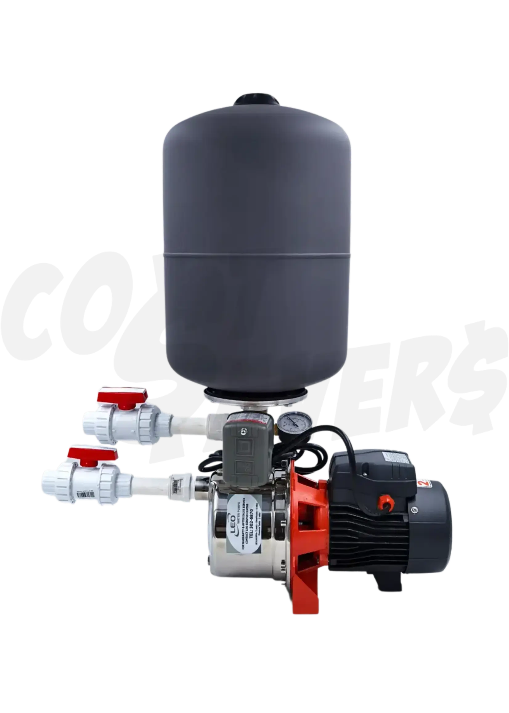 Leo Leo 1'' HP Complete Water Pump w/ Pressure Tank