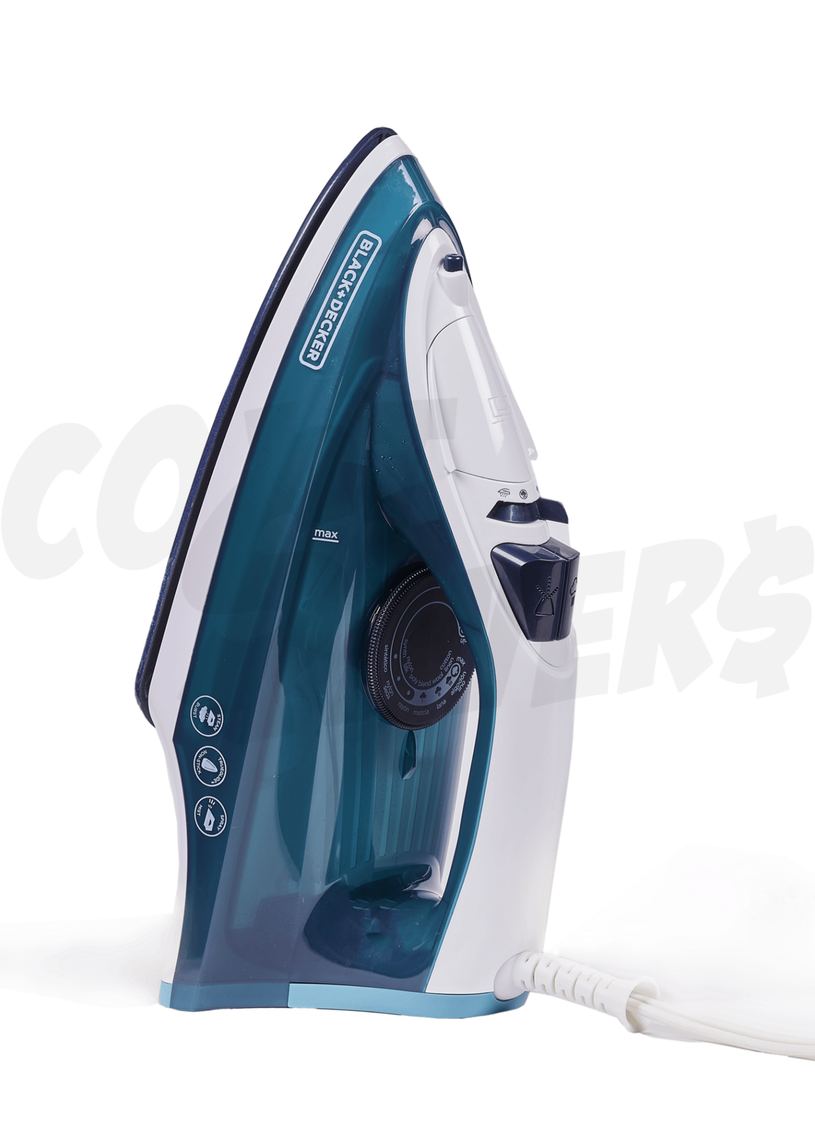 Black & Decker Black & Decker Non-Stick Electric Iron (Blue)