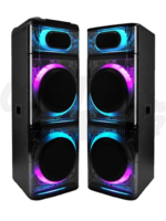 Magnum Magnum 12" Dual  Powered Speaker Box  Set