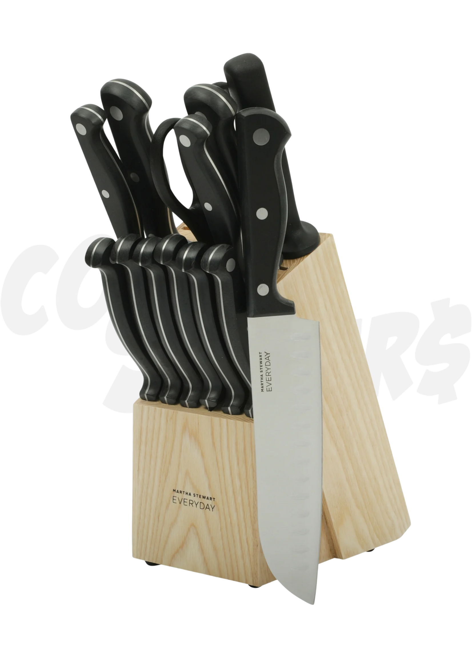 Martha Stewart 14pc Knife Set w/Block
