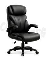 Serta Luna  PU Leather Office Chair (Black)