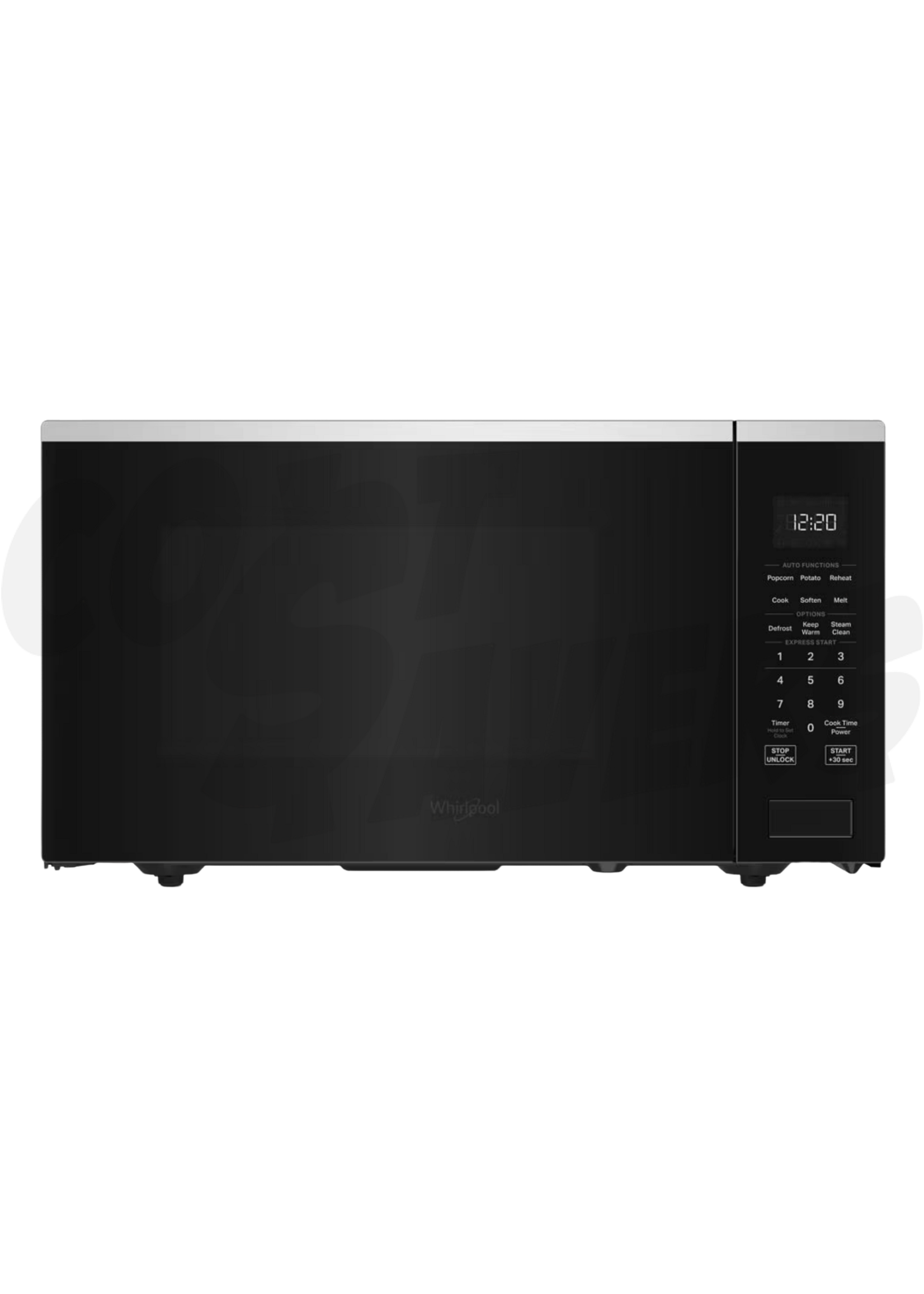Whirlpool Whirlpool 1.6 Cu. Ft. Black & S/Steel Microwave