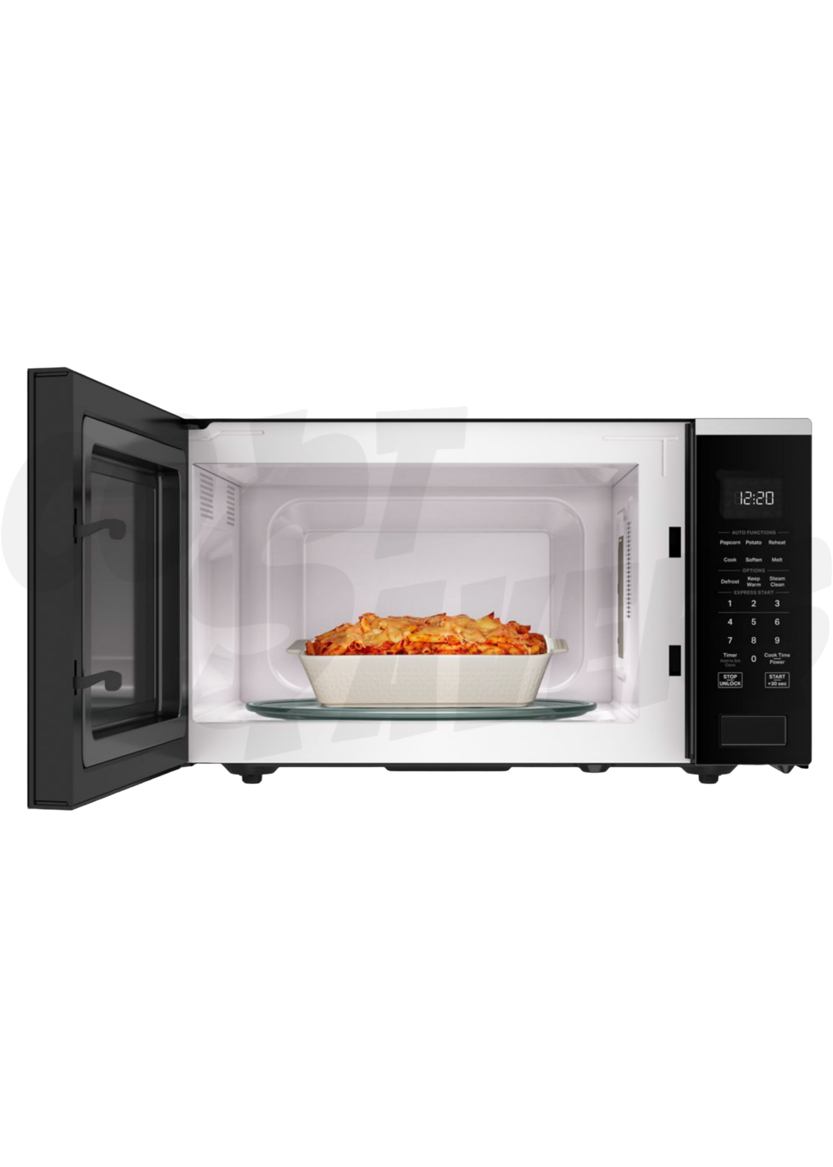 Whirlpool Whirlpool 1.6 Cu. Ft. Black & S/Steel Microwave