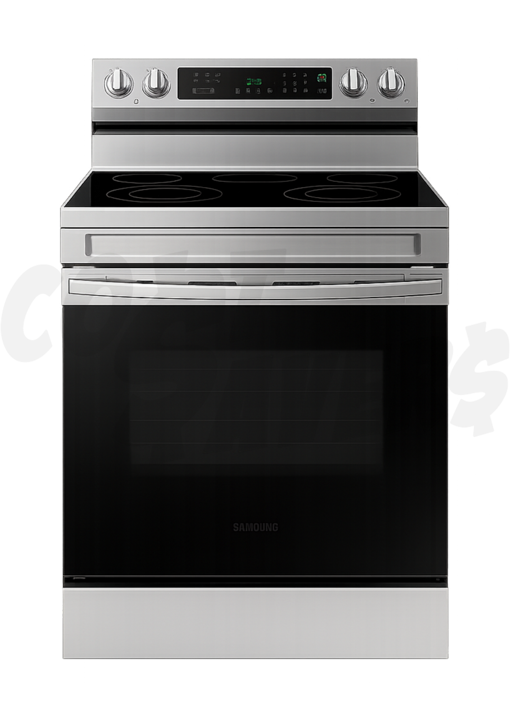 Samsung 30" 5 Burner Electric S/Steel Range