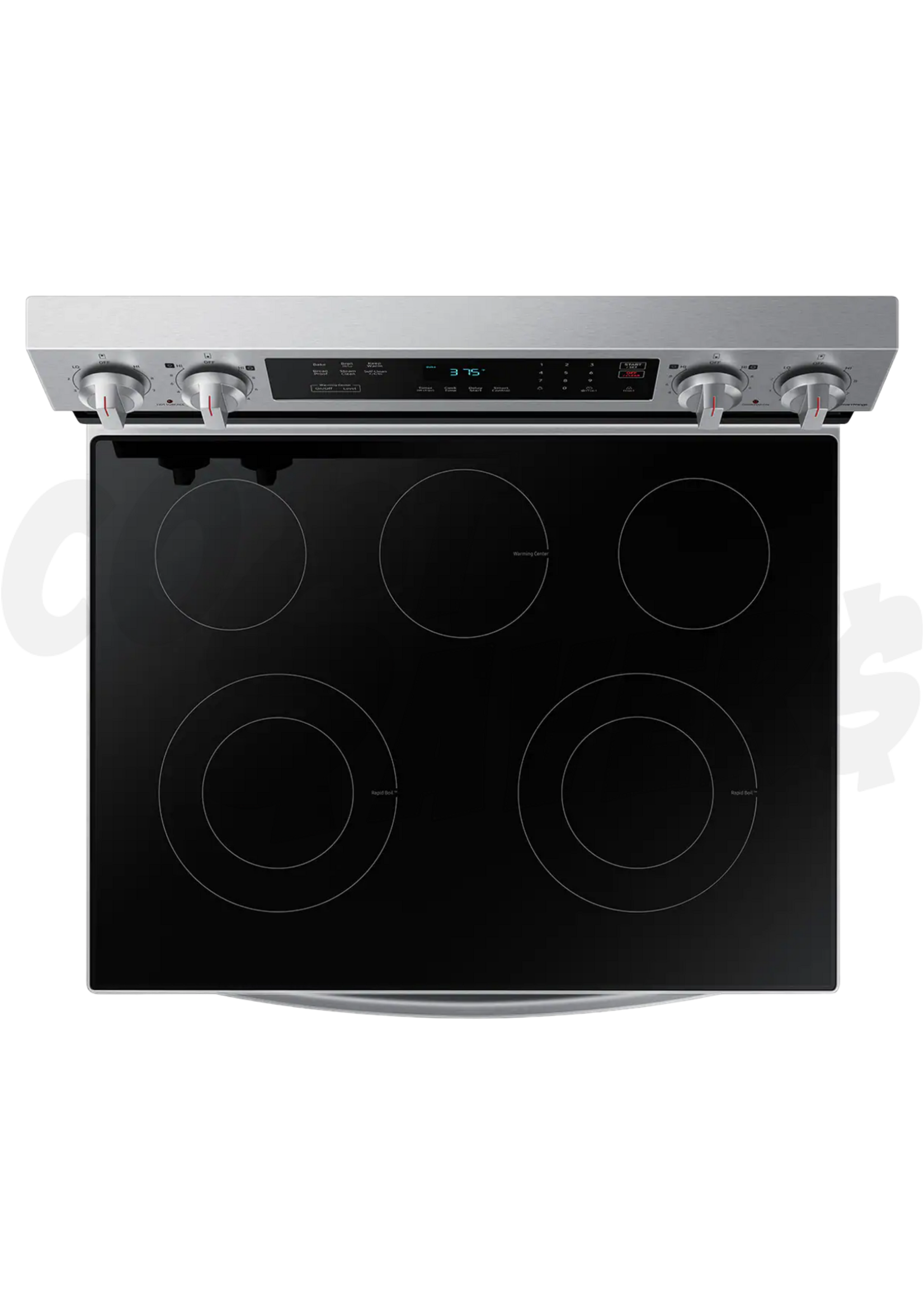 Samsung 30" 5 Burner Electric S/Steel Range