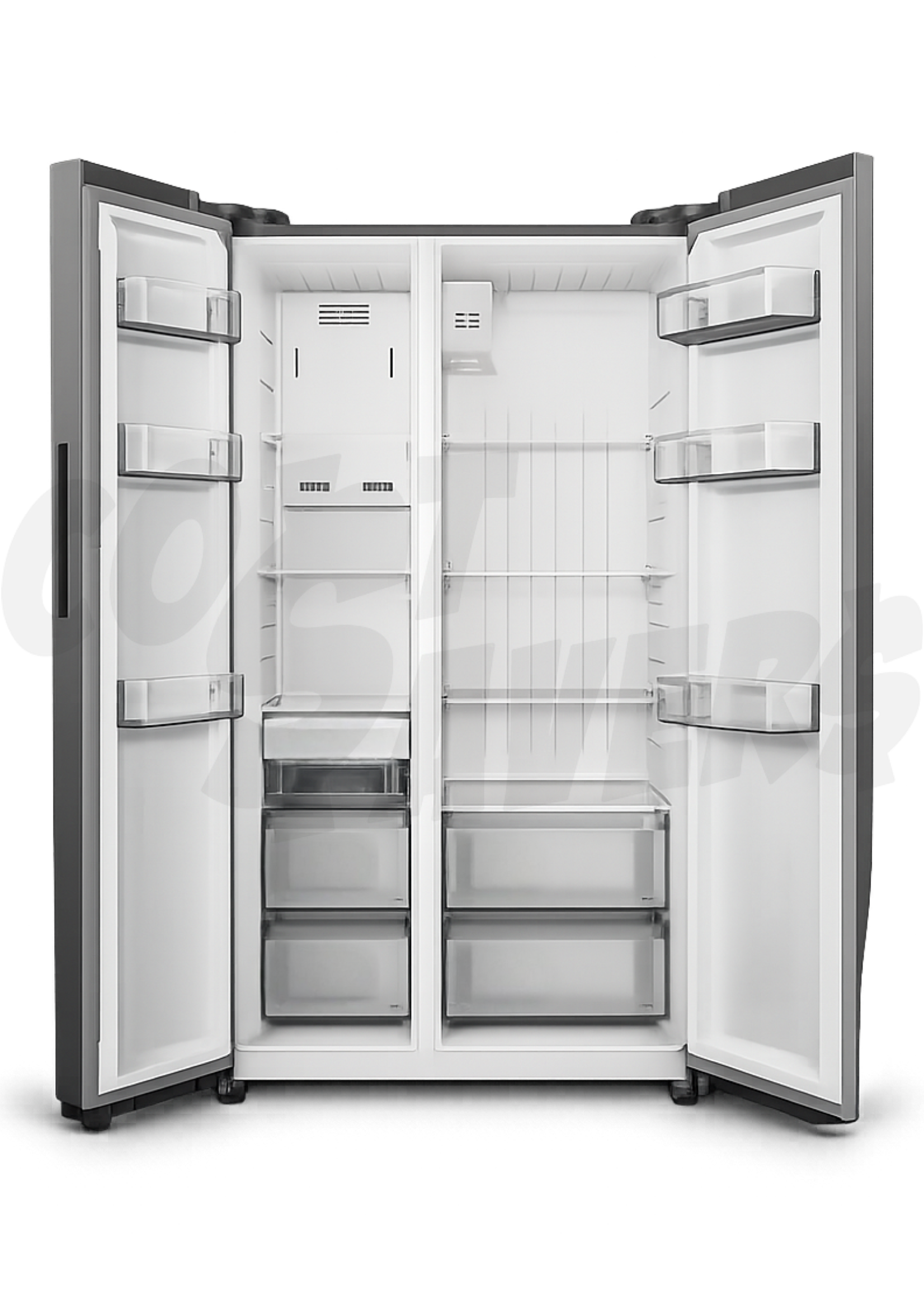 Maxsonic Maxsonic 21 Cu.Ft S/Steel Refrigerator