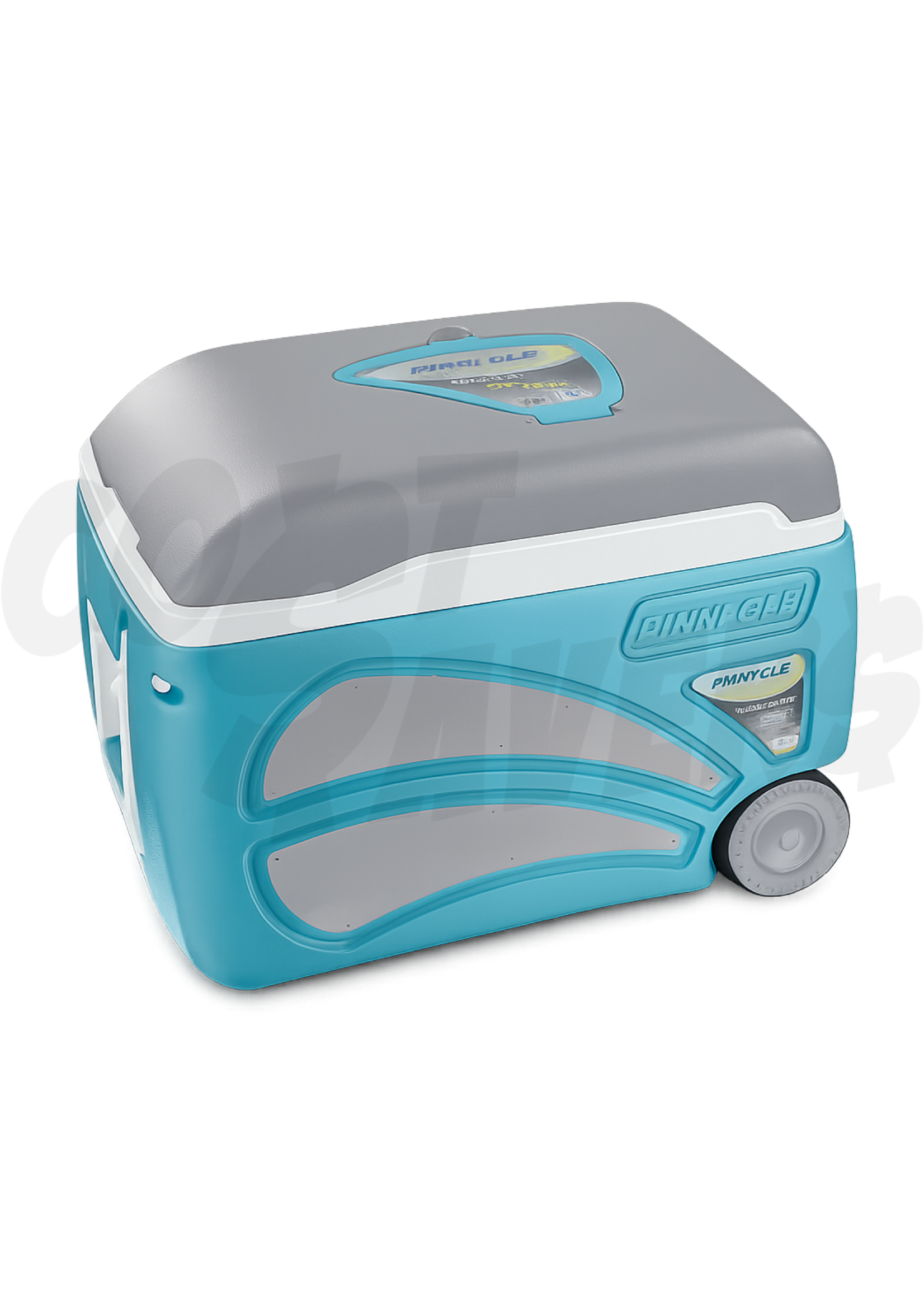 Igloo Pinnacle 47Qt Proxon Roller Cooler (Light Blue)