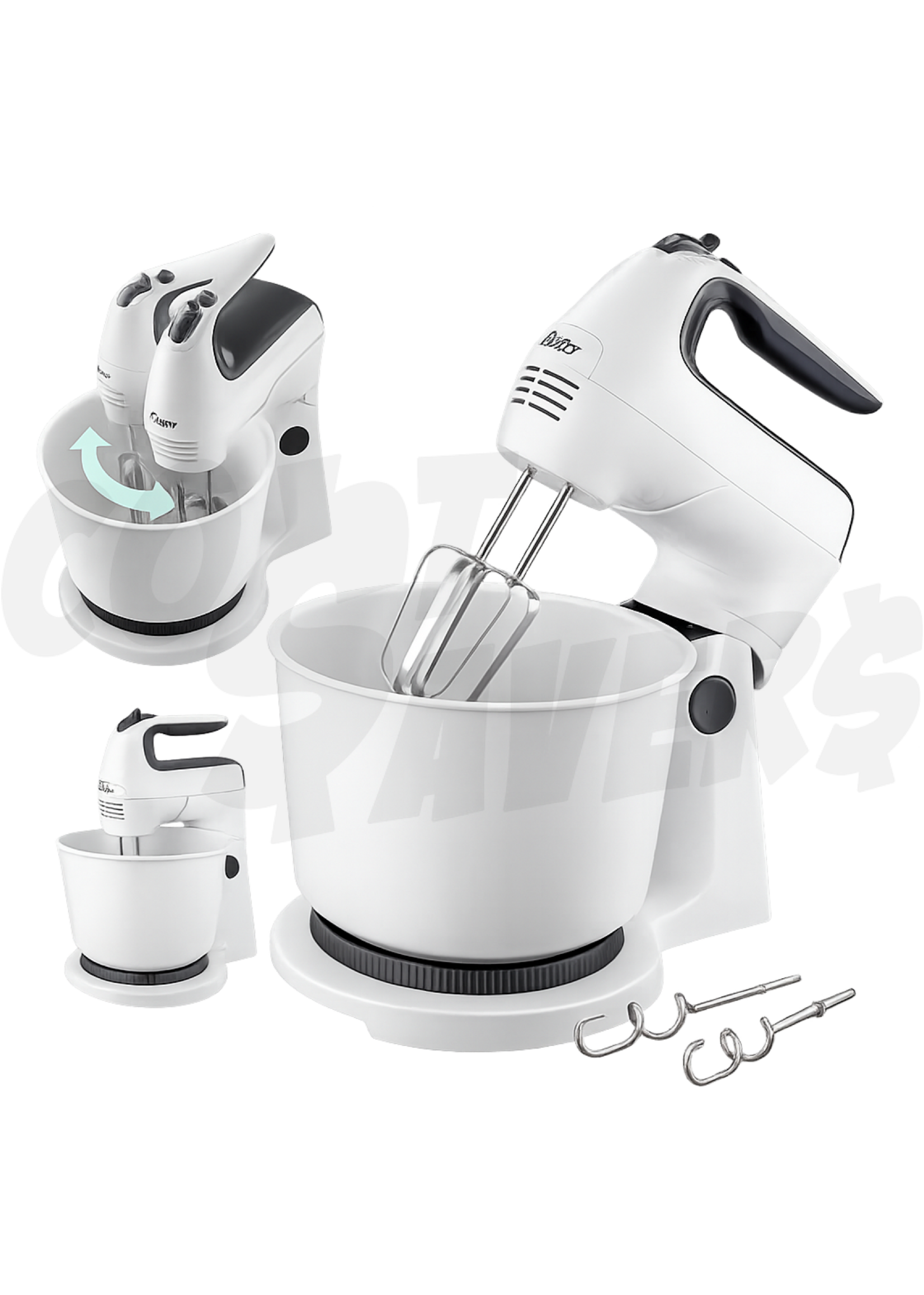 Oster Oster 6 Speed Stand Mixer (White)