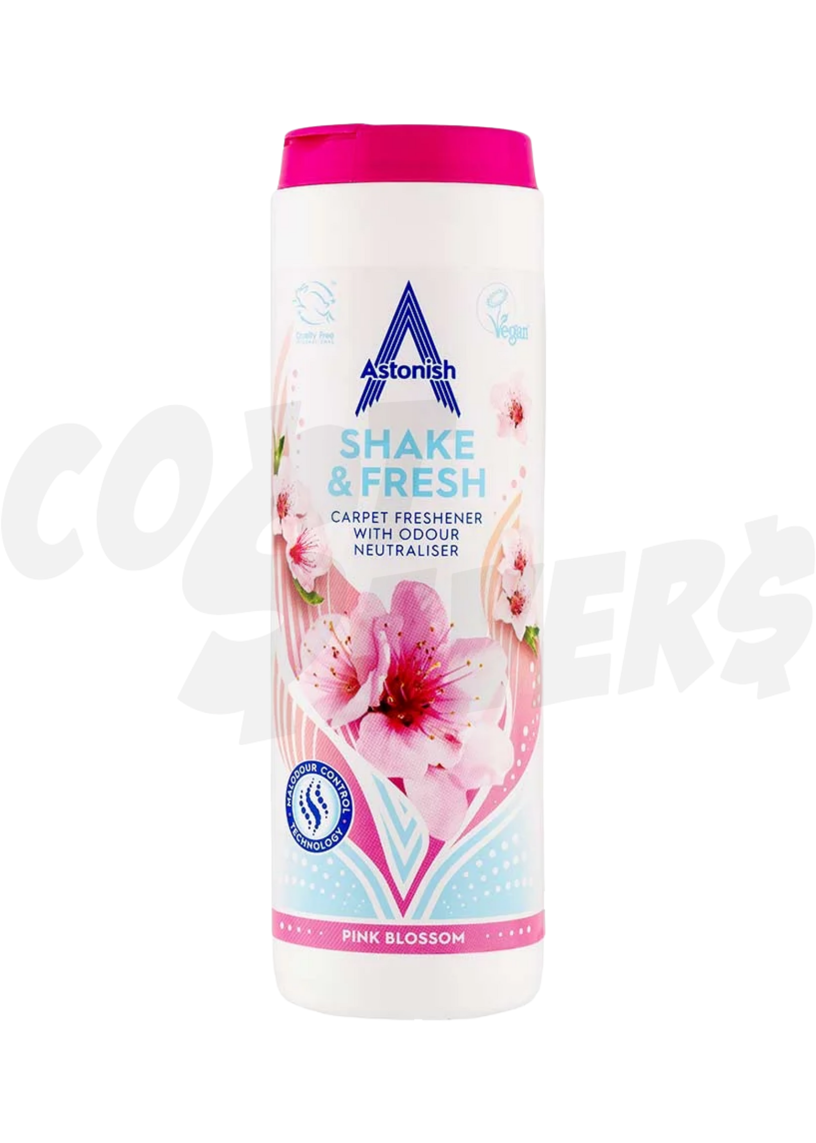 Astonish Astonish Shake & Fresh Carpet Freshener with Odour Neutraliser Pink Blossom 350g