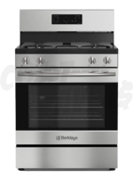 Berklay Berklays 30" 4 Burner Black & S/Steel Range