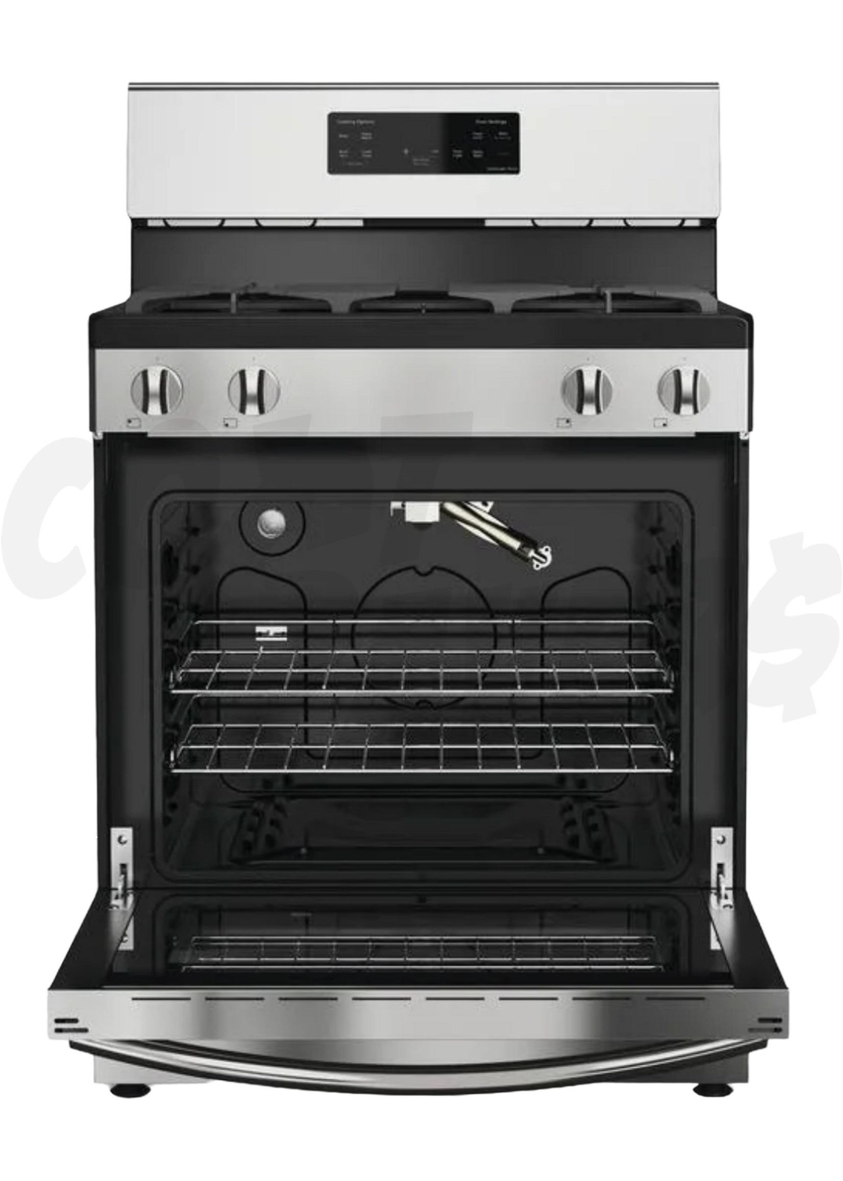 Berklay Berklays 30" 4 Burner Black & S/Steel Range