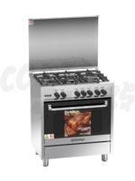 Berklay Berklays 30" 5 Burner Rotisserie / Convection / Gas Cooker