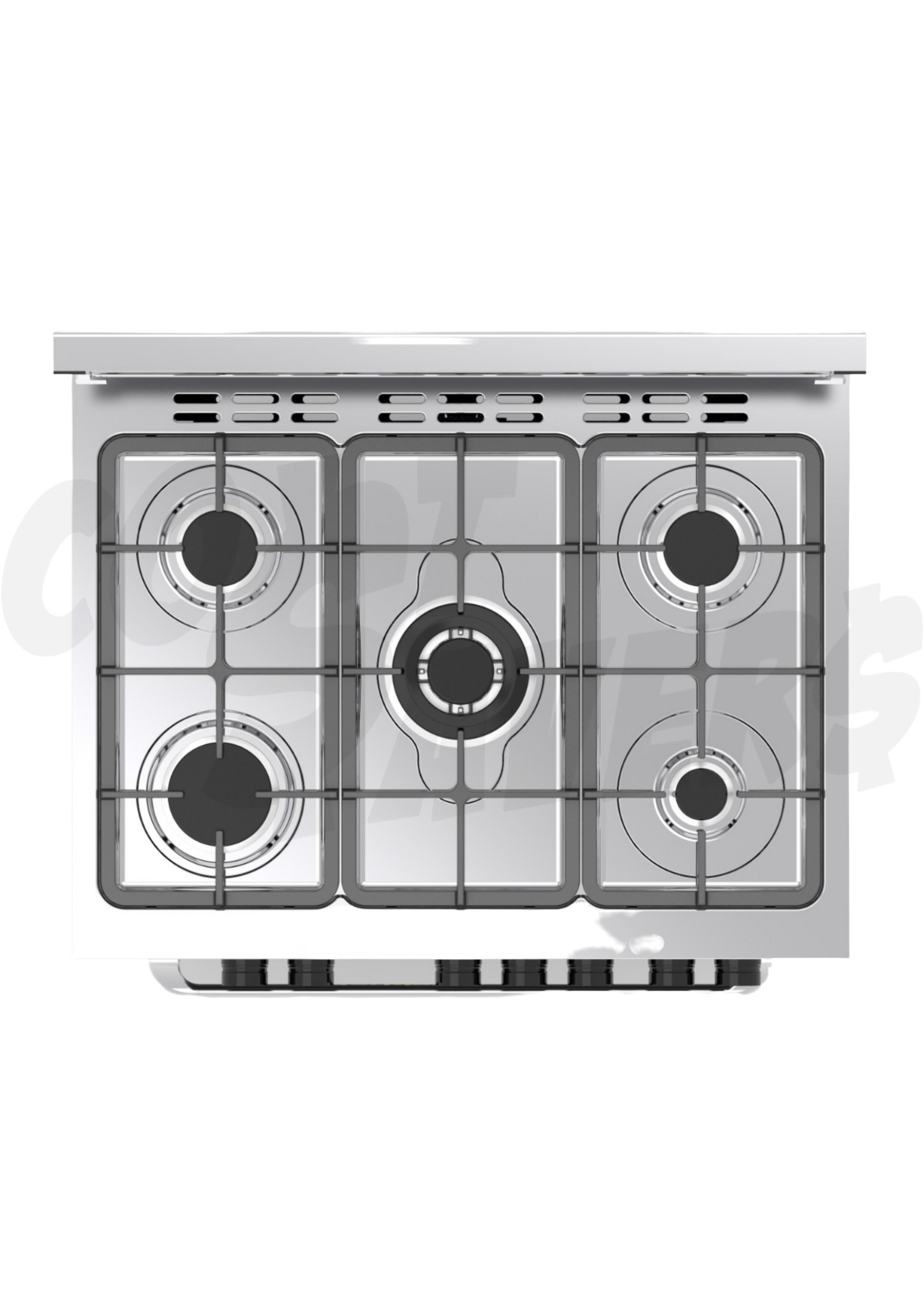 Berklay Berklays 30" 5 Burner Rotisserie / Convection / Gas Cooker