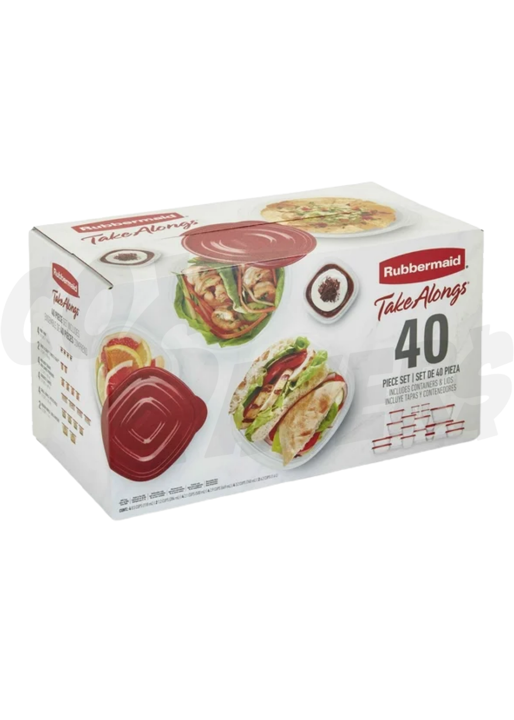 Rubbermaid Rubbermaid Take Alongs 40pc Set