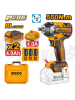 Ingco Ingco Lithium-ion Impact Wrench Set