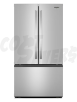 Whirlpool Whirlpool 31 Cu. Ft. F/Door S/Steel Refrigerator