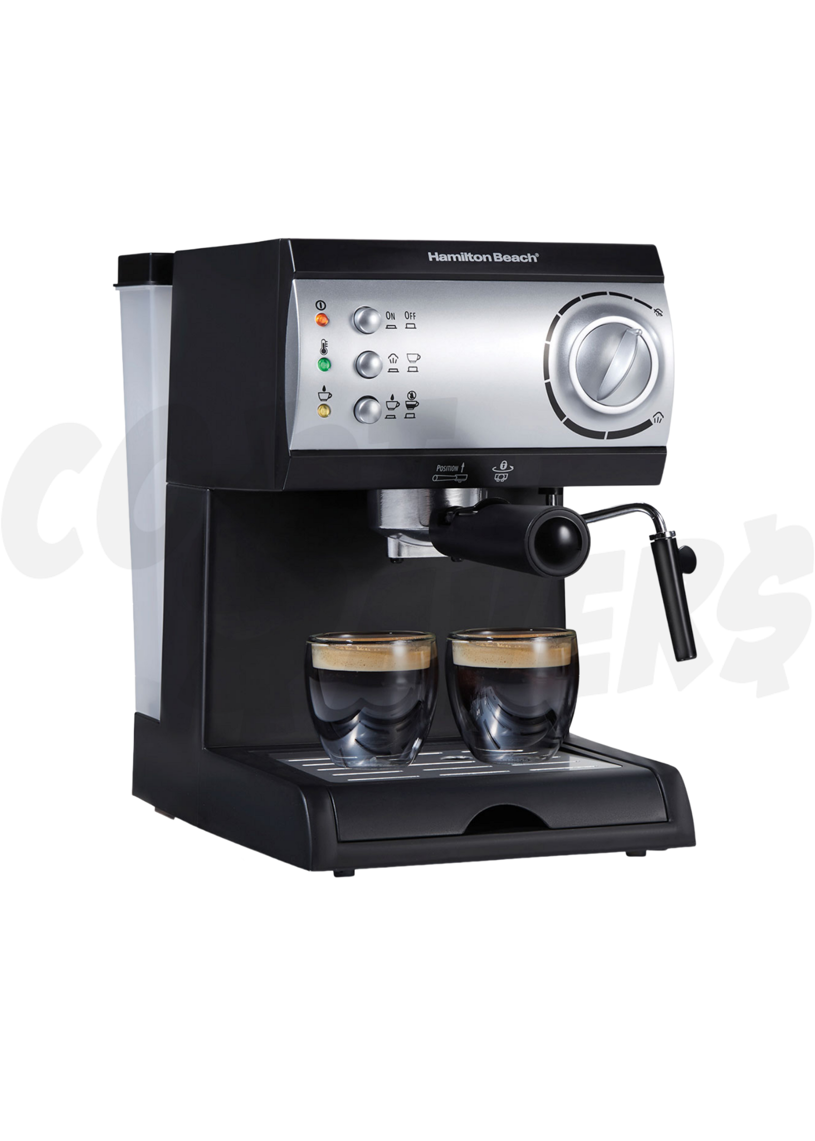 Hamilton Beach Hamilton Espresso & Cappuccino Maker (Black)