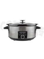 Black & Decker Black & Decker 7QT Oval Slow Cooker S/Steel