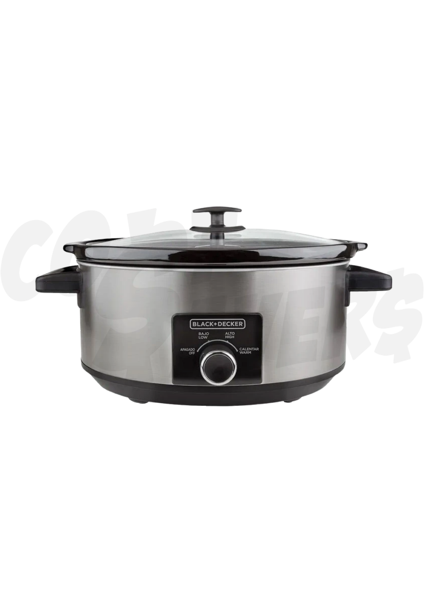 Black & Decker Black & Decker 7QT Oval Slow Cooker S/Steel