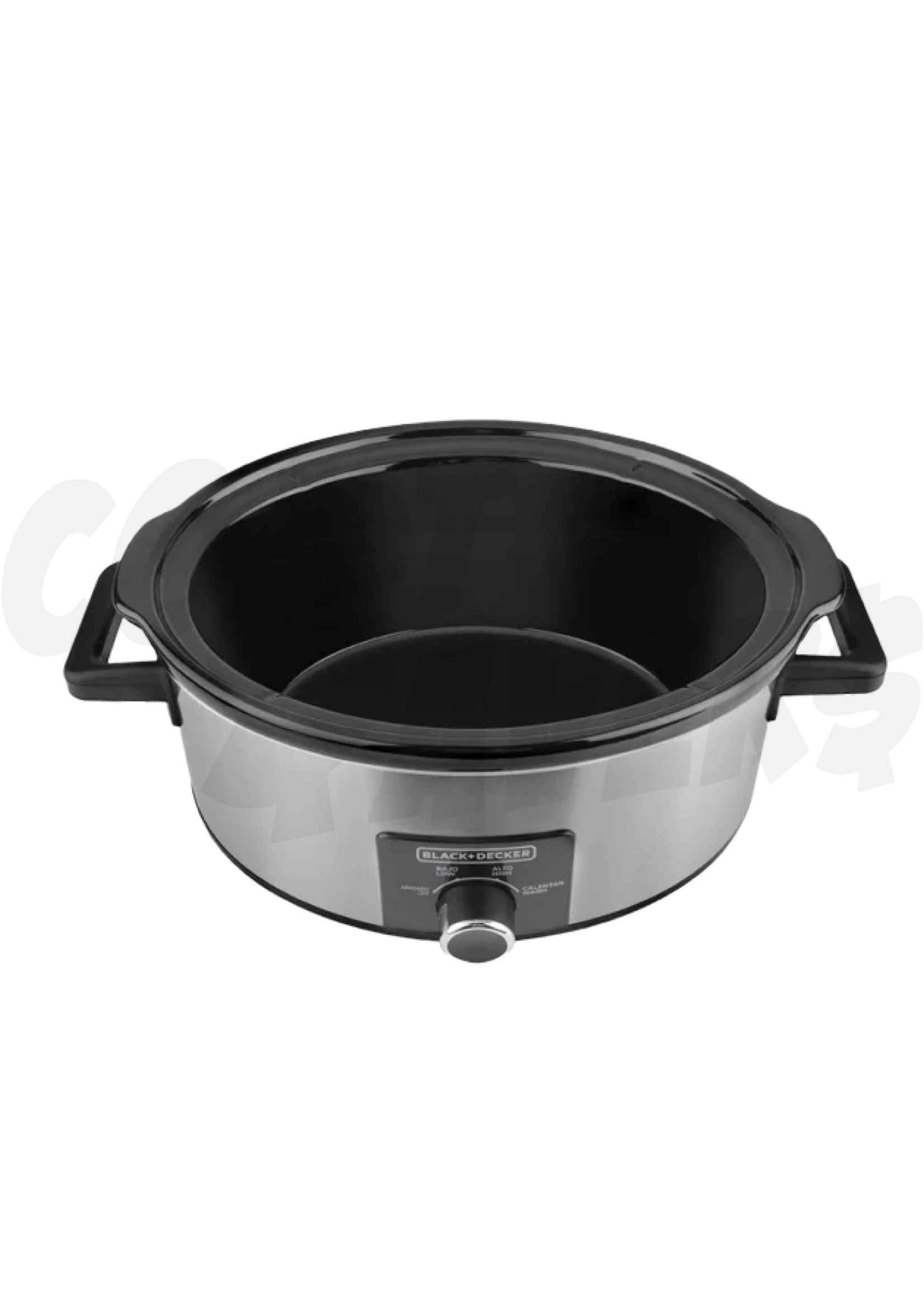 Black & Decker Black & Decker 7QT Oval Slow Cooker S/Steel