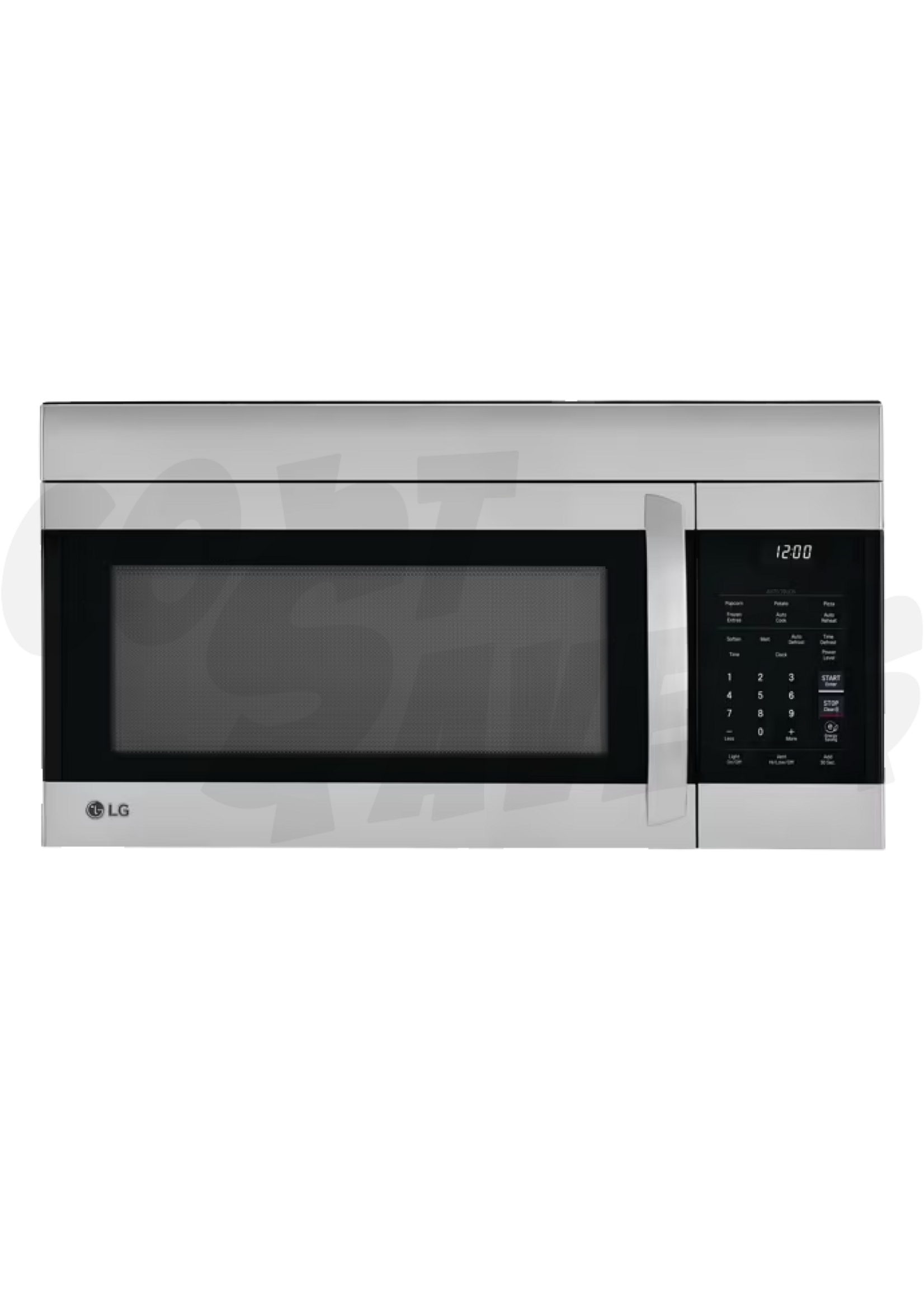 Whirlpool LG 1.7 Cu.Ft. S/Steel Microwave/Hood Combo