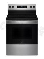 Whirlpool Whirlpool 30" Ceramic Top S/Steel Electric Range