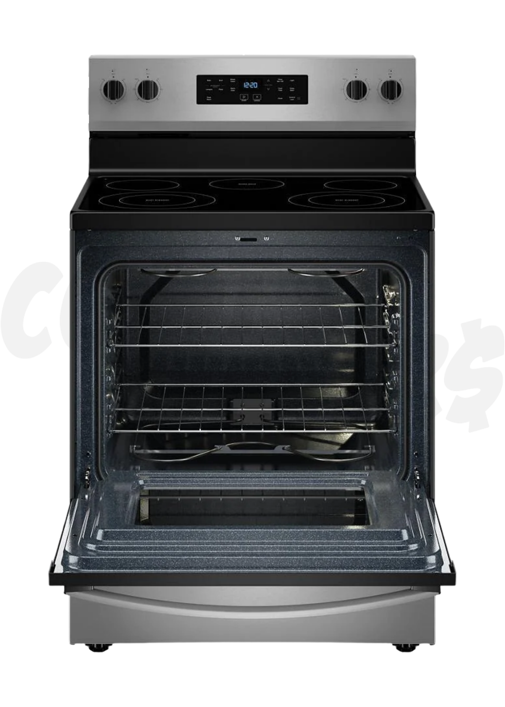 Whirlpool Whirlpool 30" Ceramic Top S/Steel Electric Range