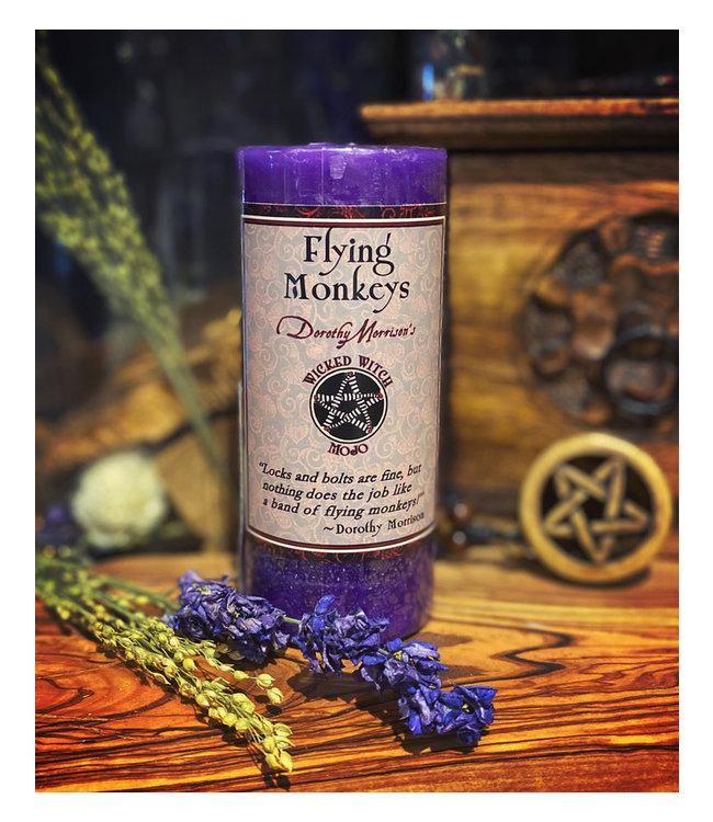 Coventry Flying Monkey Wicked Witch Mojo Candle