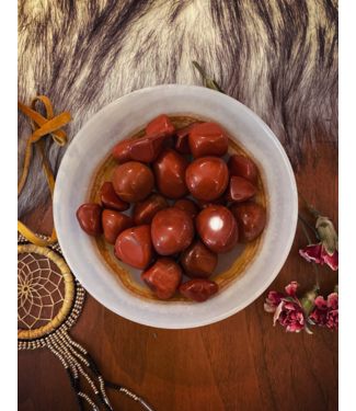 natural stone Red Jasper Tumbled