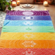 7 Chakra Meditation Tapestry/Blanket