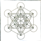 Beautiful Soul Collective Metatron's Cube Crystal Grid Cloth