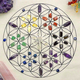 Beautiful Soul Collective Flower of Life Crystal Grid Cloth