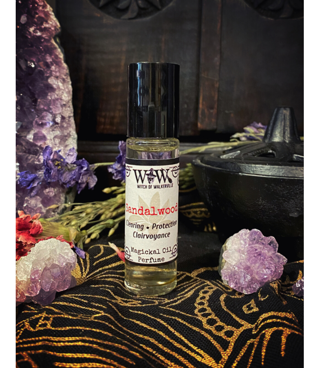 Sandalwood Oil - Roller - Smudge Metaphysical