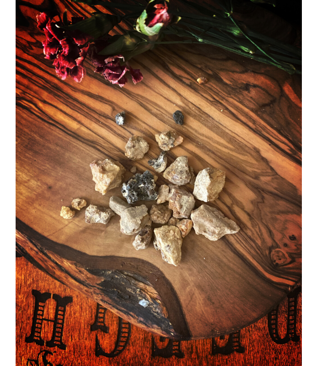 Witch of Walkerville Black Mayan Copal Resin Incense 1 oz