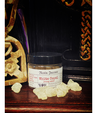 Witch of Walkerville White Copal Resin Incense 1 oz