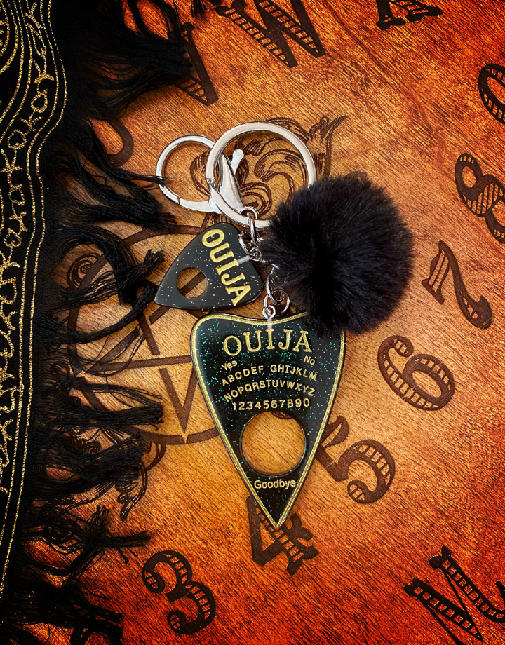 Ouija Planchette Keychain
