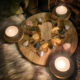Moon Cycles Wiccan Crystal Grid