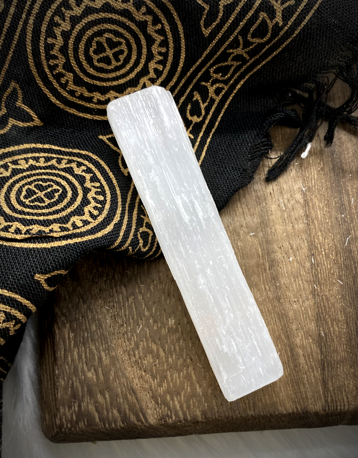 natural stone Selenite Stick/Wand