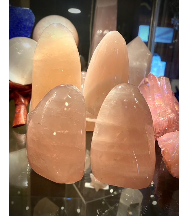 Rose Quartz Natural Freeform Smudge Metaphysical