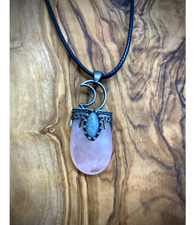 Crystal Moon Energy Necklace