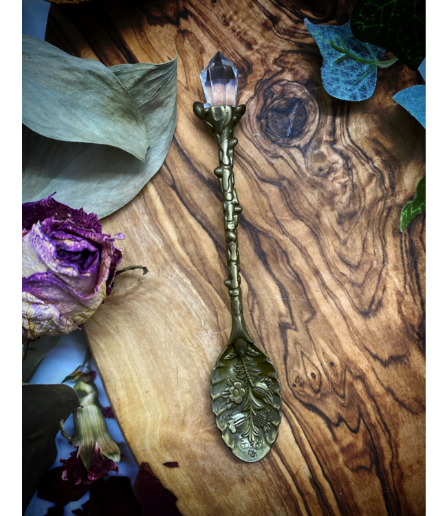 Witch of Walkerville Crystal Ritual Spoon