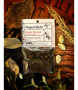 Witch of Walkerville Black Walnut Shells - Crushed