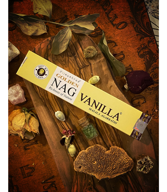 Golden Nag Vanilla Incense