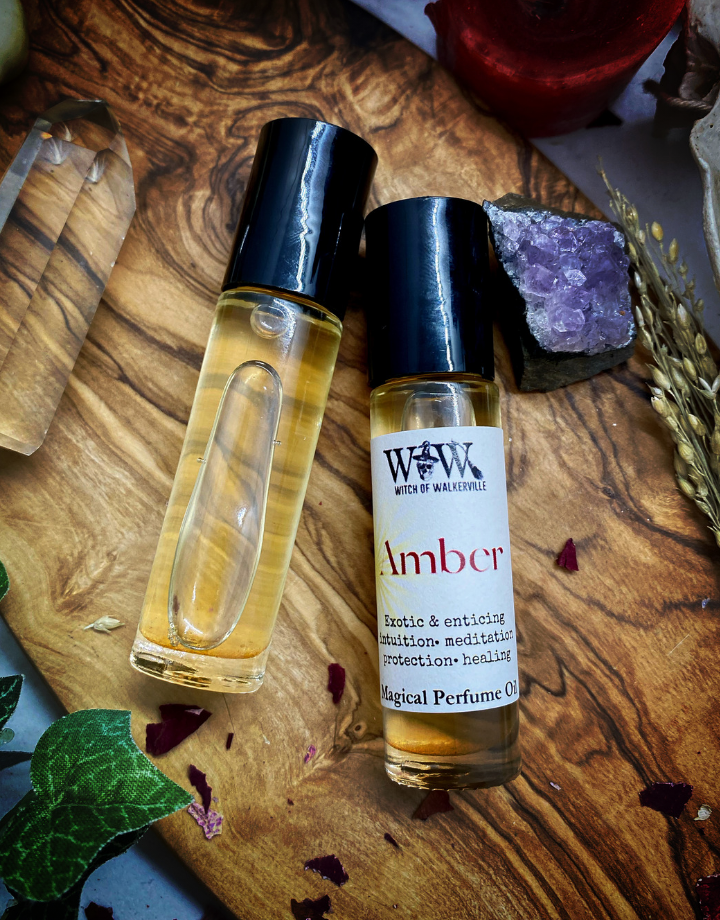 Amber Oil - Roller - Smudge Metaphysical