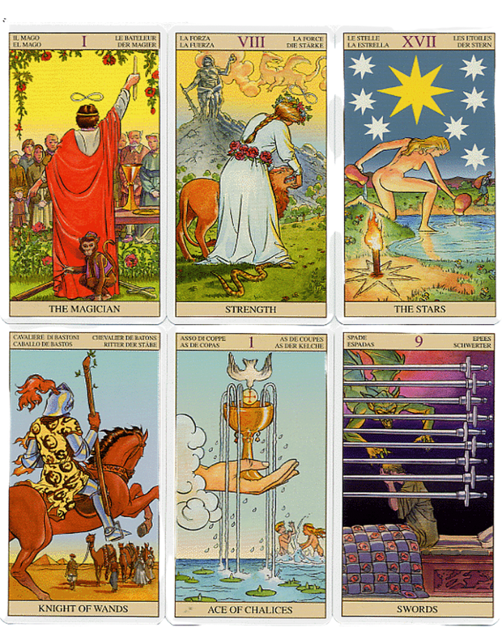 Tarot of the New Vision - Smudge Metaphysical