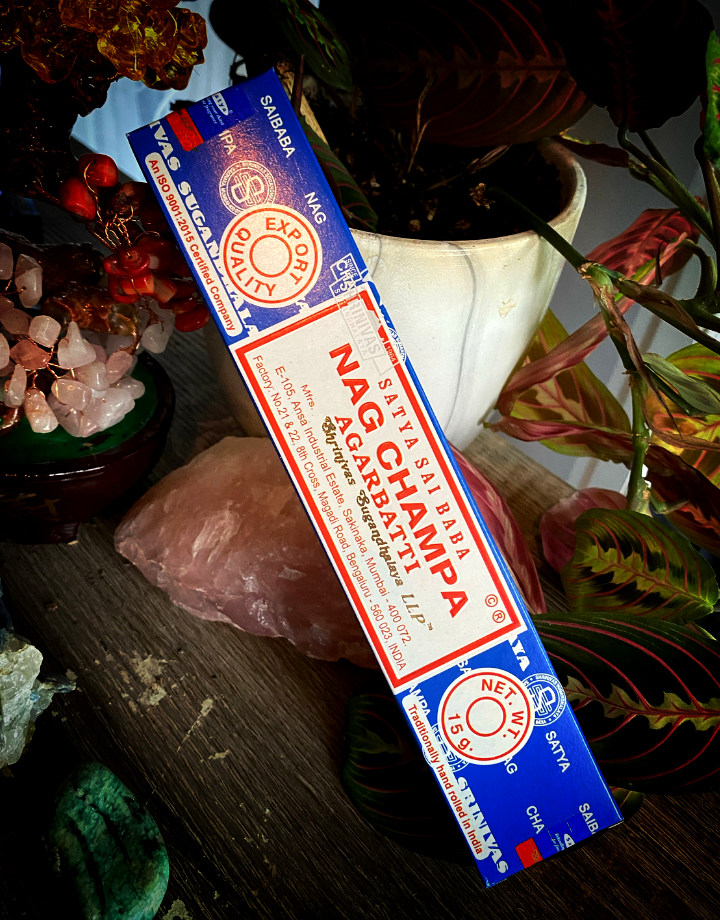 Nag Champa Satya Sai Baba 15g box - Smudge Metaphysical