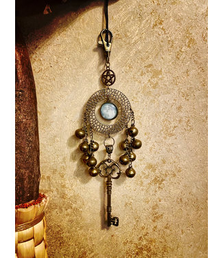 Witch's Bells Lunar Keychain Amulet